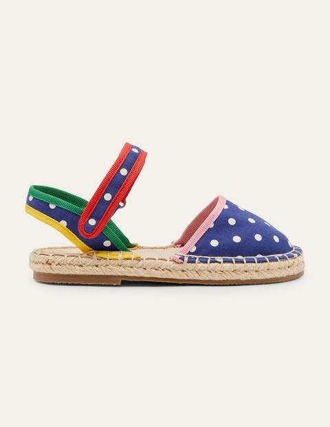 Espadrilles - College Navy Spot Espadrilles - College Navy Spot