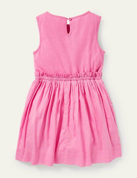 Safari Appliqué Dress - Plum Blossom Pink Elephant Safari Appliqué Dress - Plum Blossom Pink Elephant