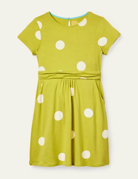 Mini-me Amelie Dress - Maximilian Yellow Polka Dot Mini-me Amelie Dress - Maximilian Yellow Polka Dot
