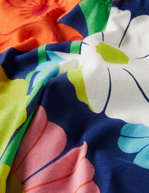 Fröhliche Leggings - Bunt, Märchenhaftes Blumenmuster Fröhliche Leggings - Bunt, Märchenhaftes Blumenmuster