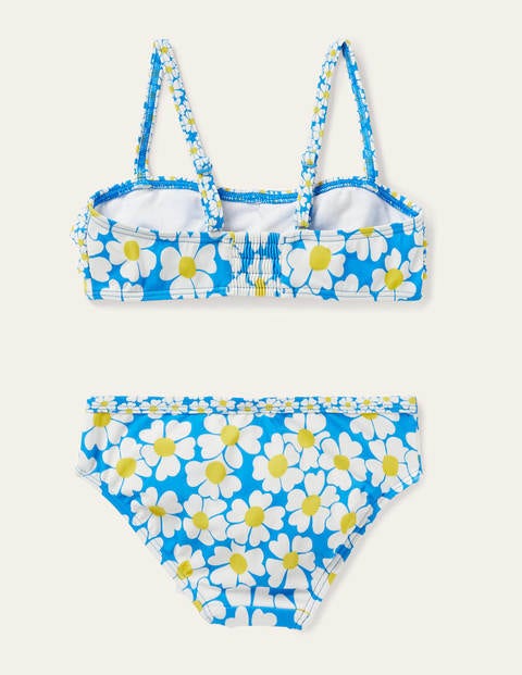 Floral Bikini Set - Moroccan Blue Daisybed Floral Bikini Set - Moroccan Blue Daisybed