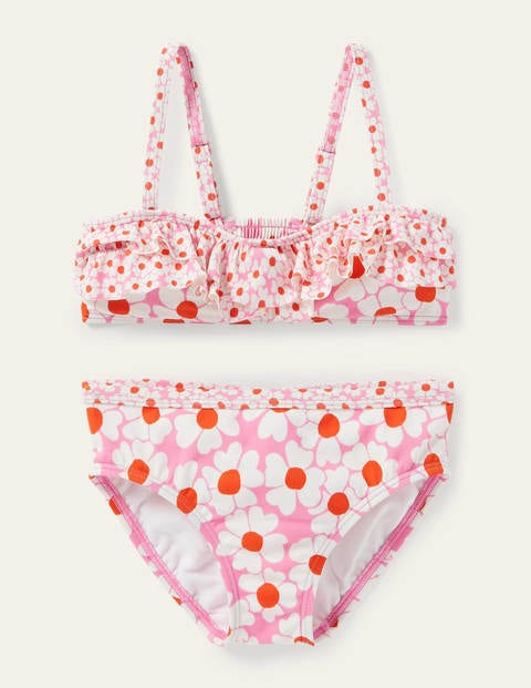 Floral Bikini Set - Plum Blossom Pink Daisybed