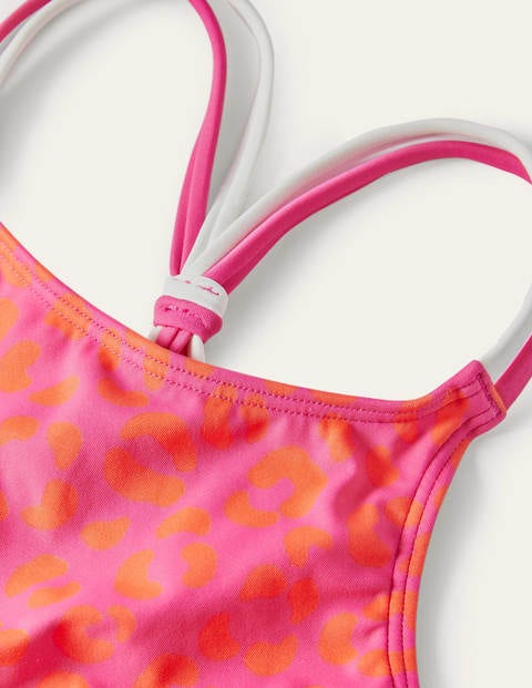 Patterned Tankini Top - Fuchsia Pink Leopard Patterned Tankini Top - Fuchsia Pink Leopard