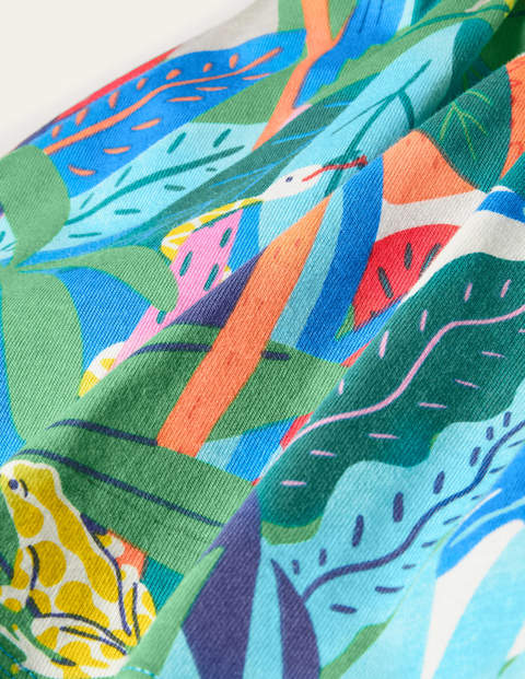Jerseyskort - Bunt, Wildes Dschungelmotiv Jerseyskort - Bunt, Wildes Dschungelmotiv