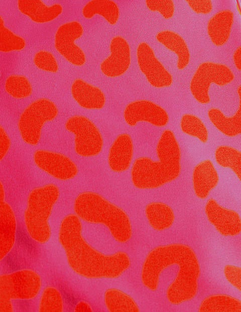 Short de bain à motif - Léopard rose fuchsia Short de bain à motif - Léopard rose fuchsia