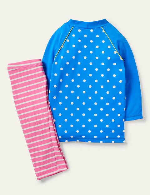 Surf-Set mit Tropenapplikation - Pool Blue Spot Animals Surf-Set mit Tropenapplikation - Pool Blue Spot Animals