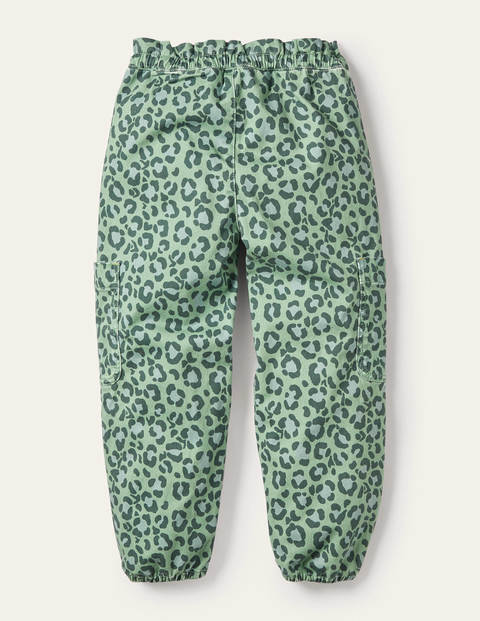 Utility Pull On Pants - Rosemary Green Leopard Utility Pull On Pants - Rosemary Green Leopard