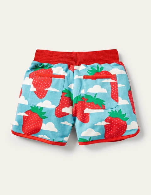 Shorts mit Retromuster - Wasserblau, Erdbeerhimmel Shorts mit Retromuster - Wasserblau, Erdbeerhimmel