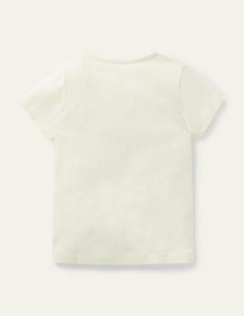 T-Shirt mit lustigen Fakten - Naturweiß, Haustiere T-Shirt mit lustigen Fakten - Naturweiß, Haustiere