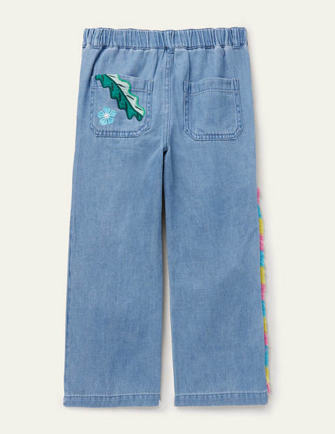 Jean à girafe arc-en-ciel - Girafe vintage moyen Jean à girafe arc-en-ciel - Girafe vintage moyen