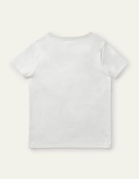 T-shirt aérien à motif papillon - Ivoire T-shirt aérien à motif papillon - Ivoire