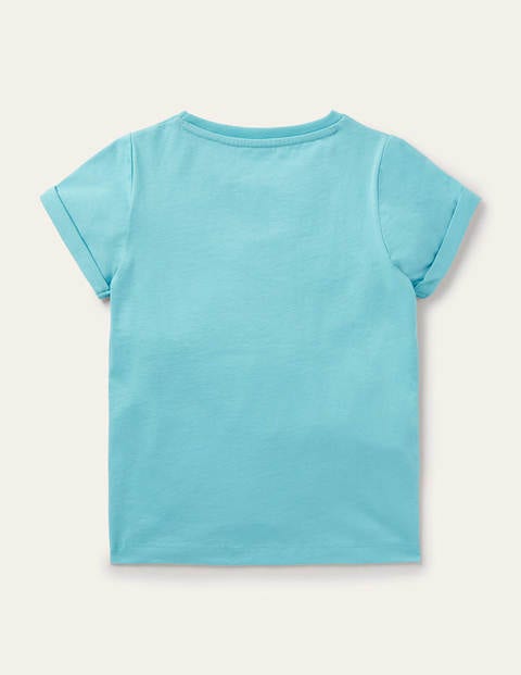 T-shirt graphique - Paresseux bleu aigue-marine T-shirt graphique - Paresseux bleu aigue-marine