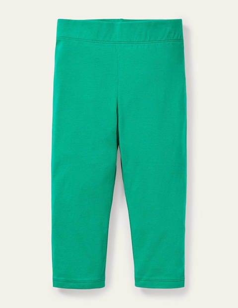 Plain Cropped Leggings - Sapling Green Plain Cropped Leggings - Sapling Green
