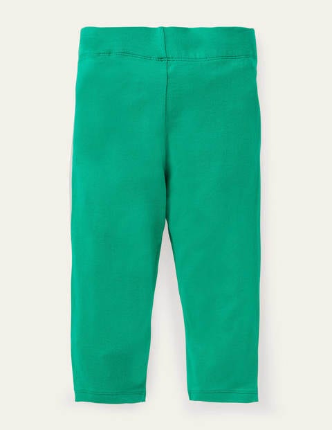 Plain Cropped Leggings - Sapling Green Plain Cropped Leggings - Sapling Green