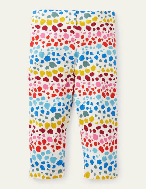 Fröhliche 7/8-Leggings - Bunt, Regenbogenfarbenes Leopardenmuster Fröhliche 7/8-Leggings - Bunt, Regenbogenfarbenes Leopardenmuster