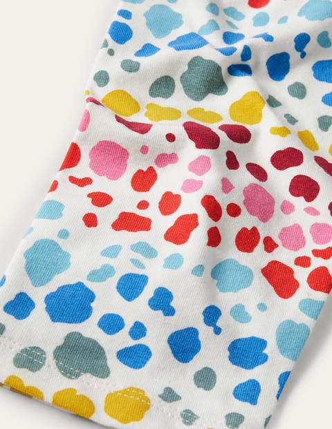 Fröhliche 7/8-Leggings - Bunt, Regenbogenfarbenes Leopardenmuster Fröhliche 7/8-Leggings - Bunt, Regenbogenfarbenes Leopardenmuster
