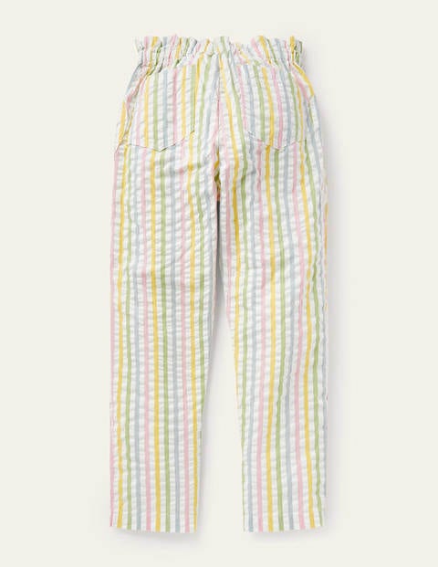 Pull-on Trousers - Multi Ticking Stripe Pull-on Trousers - Multi Ticking Stripe