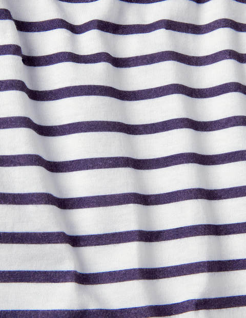 Cross-back Tank - White/Indigo Navy Stripe Cross-back Tank - White/Indigo Navy Stripe