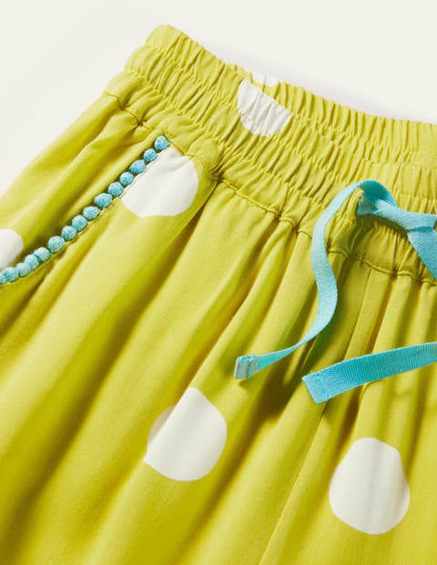Pantalon tissé décontracté - Pois jaune Maximilien Pantalon tissé décontracté - Pois jaune Maximilien