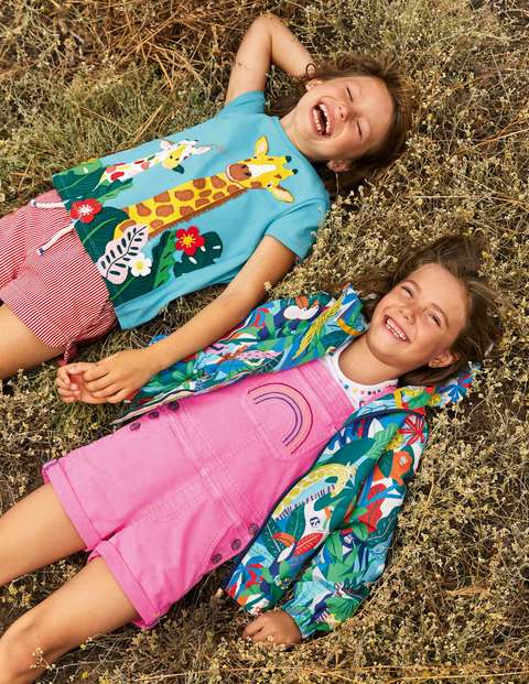 Fun Short Overalls - Festival Pink Fun Short Overalls - Festival Pink