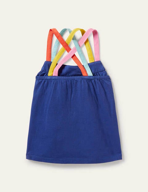 Rainbow Strap Vest - Starboard Blue Rainbow Strap Vest - Starboard Blue