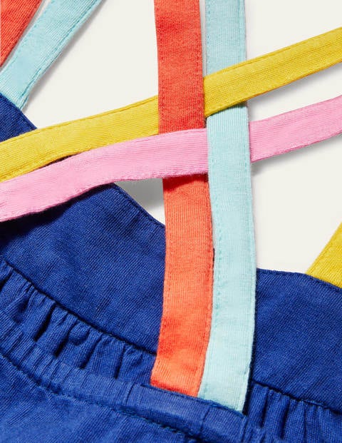 Rainbow Strap Vest - Starboard Blue Rainbow Strap Vest - Starboard Blue