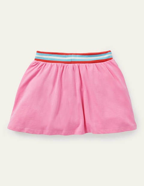 Jerseyskort mit Applikation - Pflaumenblütenrosa, Biene Jerseyskort mit Applikation - Pflaumenblütenrosa, Biene