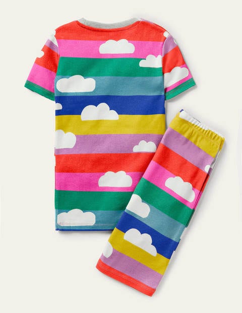 Snug Glow-in-the-dark Pyjamas - Multi Rainbow Clouds Snug Glow-in-the-dark Pyjamas - Multi Rainbow Clouds