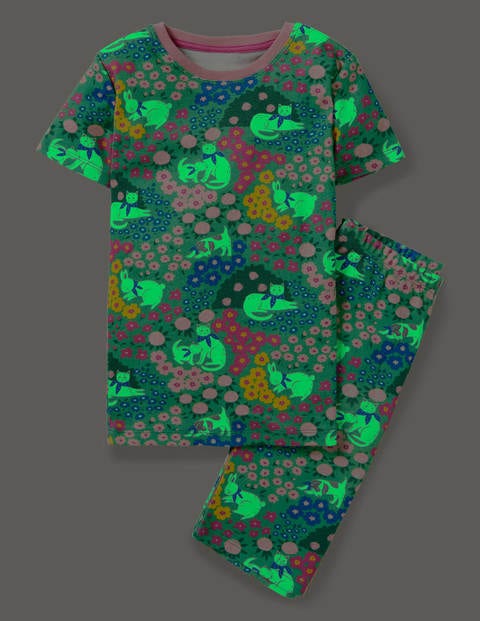 Snug Glow-in-the-dark Pajamas - Multi Patchwork Pets Snug Glow-in-the-dark Pajamas - Multi Patchwork Pets