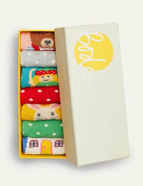 Sock Box 7 Pack - Animals and Fairies Sock Box 7 Pack - Animals and Fairies