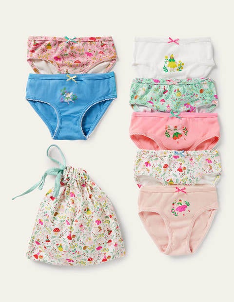 Pants 7 Pack - Multi Fairies Pants 7 Pack - Multi Fairies