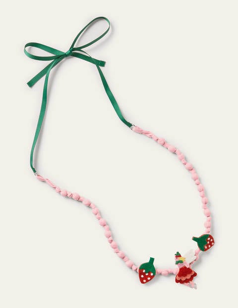 Fabric Necklace - Multi Fairy Fabric Necklace - Multi Fairy
