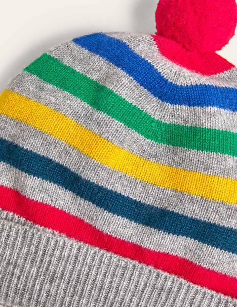 Stripe Cashmere Knitted Set - Multi Stripe Stripe Cashmere Knitted Set - Multi Stripe