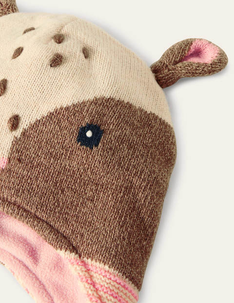 Novelty Deer Hat - Mouse Brown