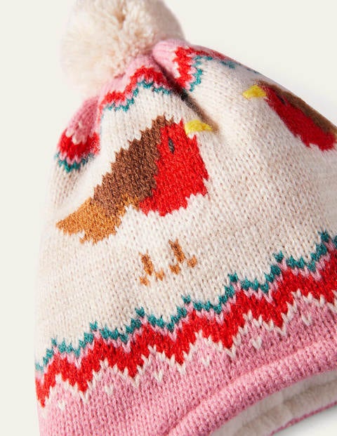 Robin Knitted Set - Formica Pink Robin Robin Knitted Set - Formica Pink Robin