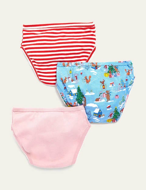 Christmas Pants 3 Pack - Woodland Christmas Christmas Pants 3 Pack - Woodland Christmas