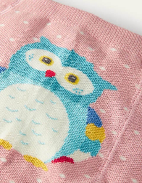 Knitted Leggings - Formica Pink Owl Knitted Leggings - Formica Pink Owl