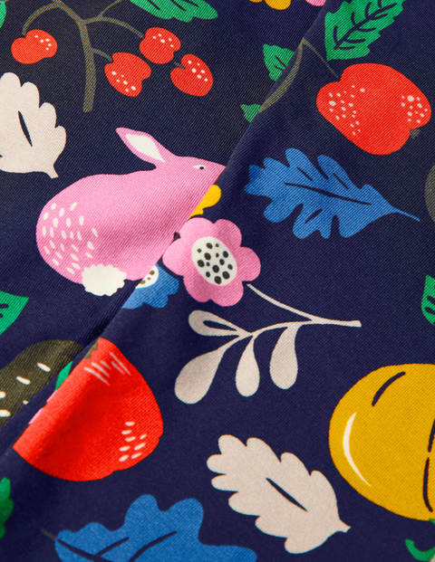 Fun Cosy Leggings - Starboard Blue Forest Friends Fun Cosy Leggings - Starboard Blue Forest Friends