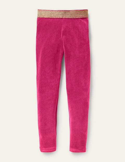 Sparkle Waist Velvet Leggings - Pink Yarrow Sparkle Waist Velvet Leggings - Pink Yarrow