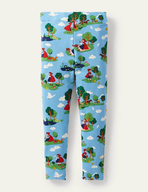 Fun Leggings - Surfboard Blue Red Riding Hood Fun Leggings - Surfboard Blue Red Riding Hood