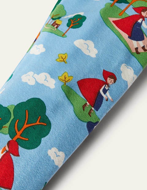Fun Leggings - Surfboard Blue Red Riding Hood Fun Leggings - Surfboard Blue Red Riding Hood