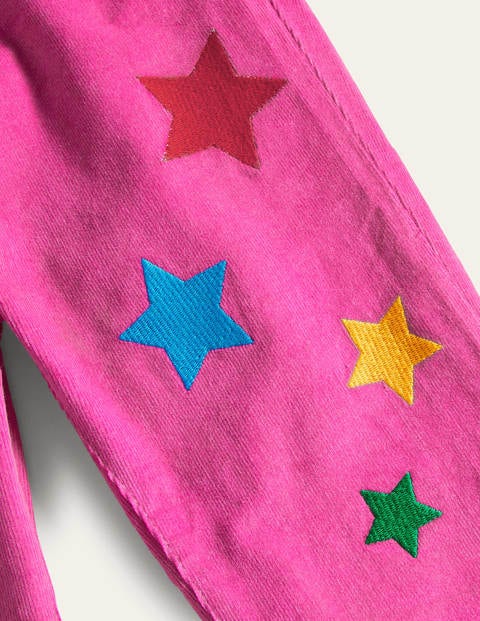 Cord Appliqué Leggings - Tickled Pink Cord Appliqué Leggings - Tickled Pink