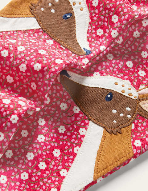 Fun Appliqué Leggings - Floral Ditsy Rose Deer Fun Appliqué Leggings - Floral Ditsy Rose Deer