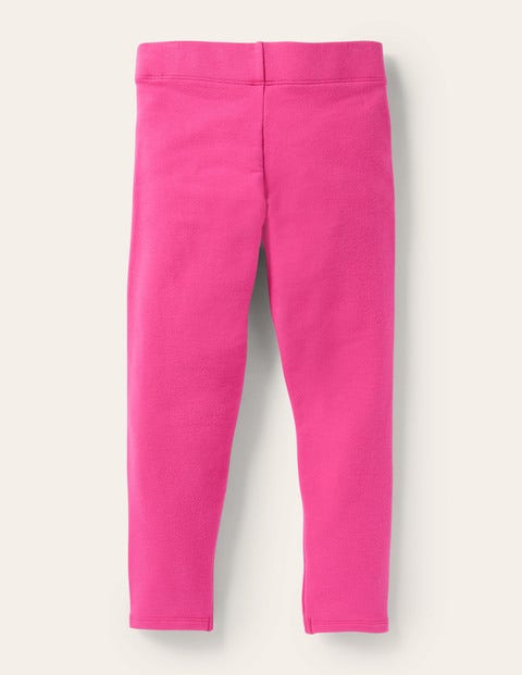 Einfarbige bequeme Leggings - Rosarot Einfarbige bequeme Leggings - Rosarot
