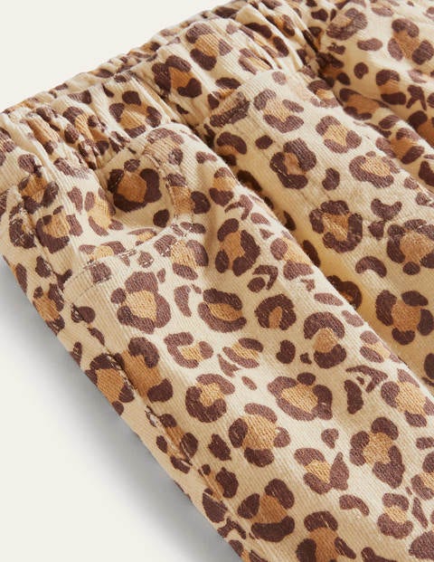 Cord Leggings - Leopard Print Cord Leggings - Leopard Print