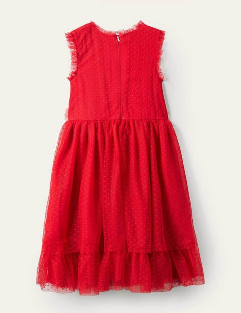 Floral Corsage Dress - Rockabilly Red Floral Corsage Dress - Rockabilly Red