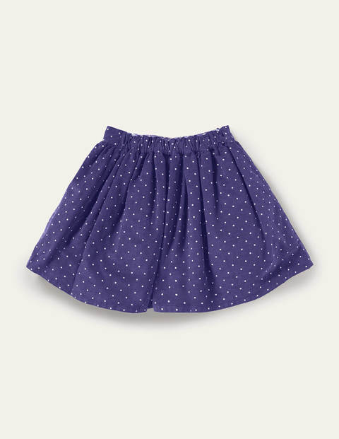 Cord Appliqué Skirt - Starboard Blue Lion Cord Appliqué Skirt - Starboard Blue Lion