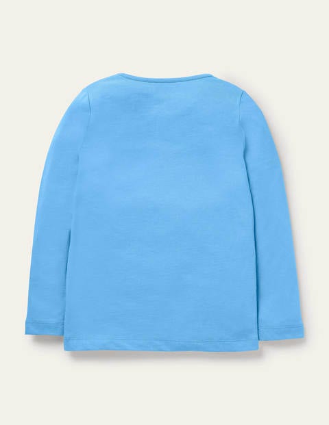 Fun Facts T-shirt - Surfboard Blue Snowflakes Fun Facts T-shirt - Surfboard Blue Snowflakes