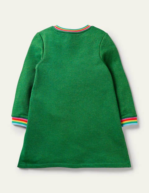Robe-sweat à appliqué - Chevaux vert des Highlands Robe-sweat à appliqué - Chevaux vert des Highlands
