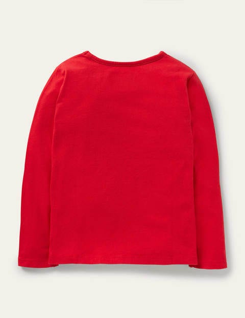 Lift-the-flap T-shirt - Rockabilly Red House Lift-the-flap T-shirt - Rockabilly Red House